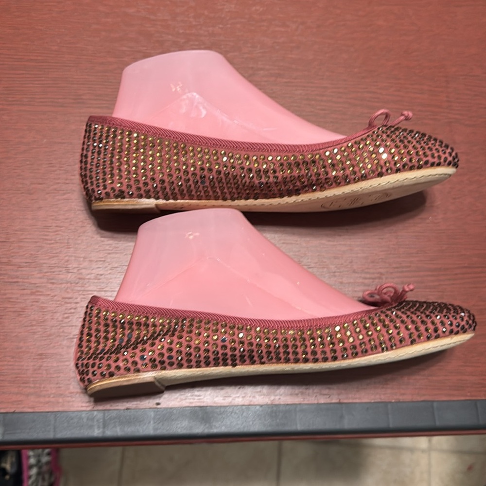 Tory Burch raspberry Chelsea flats - Picture 3 of 6